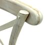 Limewash Wooden Crossback Chair: Wedding Venue Seating, thumbnail 6 of 9