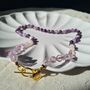 Amethyst Zodiac Crystal Necklace With Clasp, thumbnail 9 of 11
