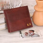 Personalised Mens Leather Wallet And Photo Keepsake, thumbnail 6 of 6