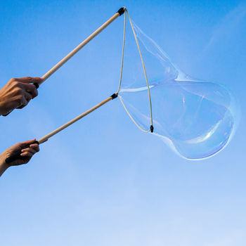 Big Bubble Wand And Bubble Mixture Set, 4 of 7