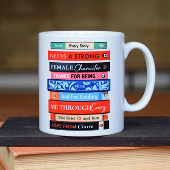Personalised Literary Mug Gift For Mum, 3 of 4