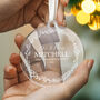 First Christmas Married Mr And Mrs Acrylic Ornament 2025, thumbnail 1 of 8