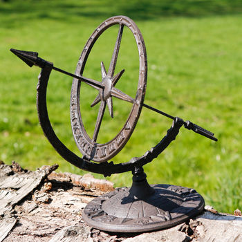 Antique Armillary Garden Sundial By Dibor | notonthehighstreet.com