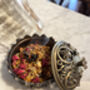 Tibetan Lotus Alloy Incense Cone Holder Gift Boxed, thumbnail 1 of 6