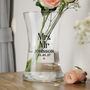 Personalised Waist Vase For Couple Wedding, thumbnail 1 of 5