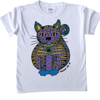 Colour In Childrens Heart T Shirt, 7 of 11