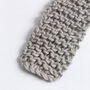 Mens Tie Duo Easy Knitting Kit, thumbnail 8 of 9