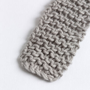 Mens Tie Duo Easy Knitting Kit, 8 of 9