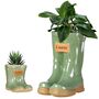 Buckden Personalised Welly Boots Planter, thumbnail 2 of 8