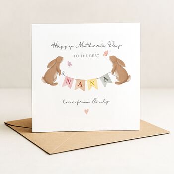 Personalised Mother's Day Card For Nana, 2 of 6