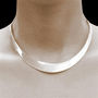 Solid Sterling Silver Classic Choker, thumbnail 2 of 6