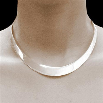 Solid Sterling Silver Classic Choker, 2 of 6