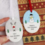 Personalised Baby's First Christmas Ceramic Decoration, thumbnail 5 of 7