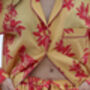 Women's Pyjamas In Organic Cotton, Cartagena Long Set, thumbnail 6 of 9