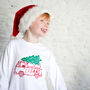 Personalised Santa Van Christmas Top, thumbnail 1 of 2