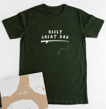 Pun Fishing T Shirt For Dad, 2 of 6