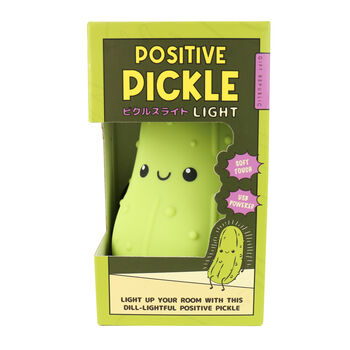 Positive Pickle Light – Soft Touch Squeezable Novelty Lamp, 4 of 5