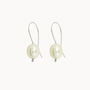 Sterling Silver Classic Pearl Hook Earrings, thumbnail 1 of 3