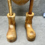 Hand Carved Bamboo Wood Duck Figurine 34cm, thumbnail 10 of 12