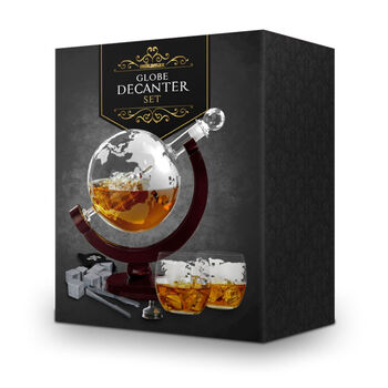 Globe Decanter And Glass Set, 6 of 7