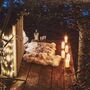 Set Of Two Indoor / Outdoor White LED Pillar Candles, thumbnail 3 of 5