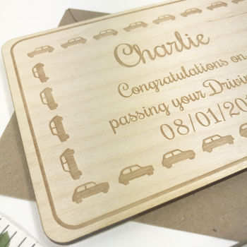Personalised You Passed Congratulations Card, 4 of 7