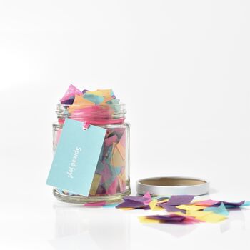 ‘Spread Joy’ Confetti Jar, 2 of 7