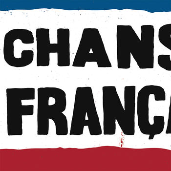 French Style Protest Poster Print 'Chansons Francaises', 3 of 4