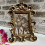 Dark Gold Baroque Rococco Photo Picture Frame 6x4 Ornate Vintage Design, thumbnail 1 of 8