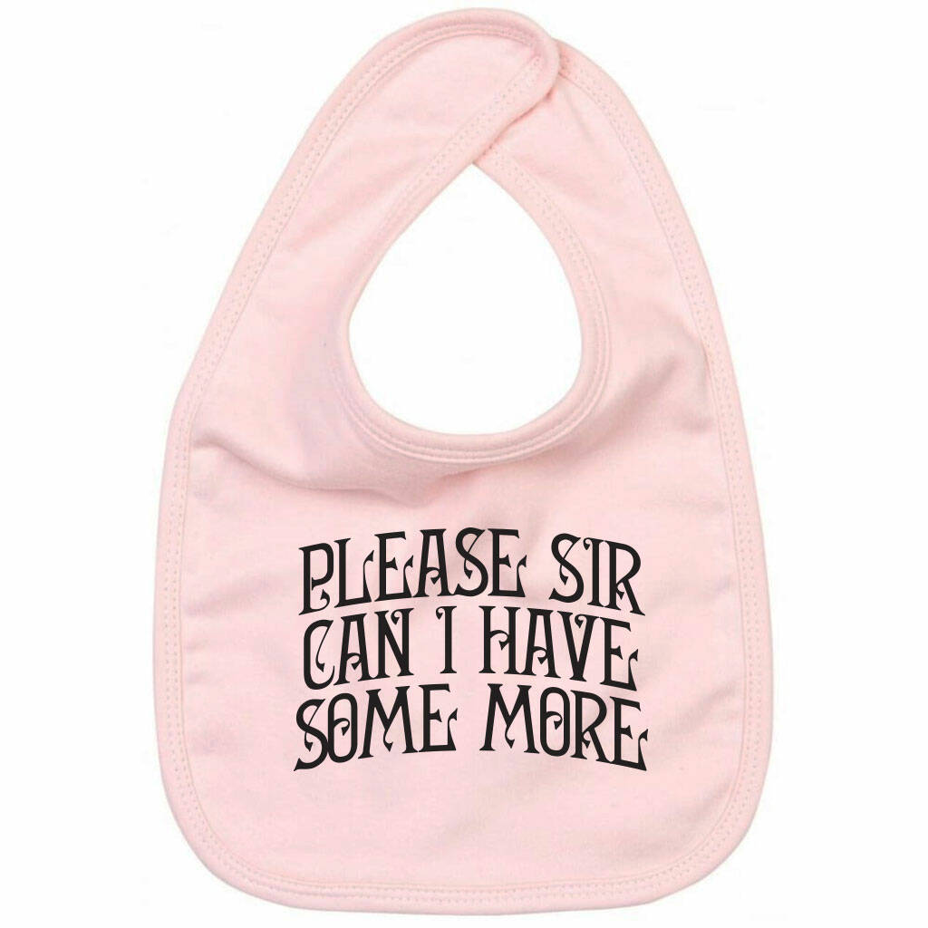 Funny Please Sir Can I Have Some More Bib By Yeah Boo |  