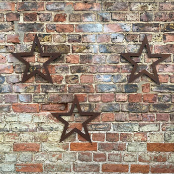 Metal Barn Stars Decorations Signs Home Or Garden, 4 of 6