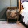 French Style Painted Bedside Table, thumbnail 1 of 5