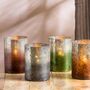 Tealight Candle Holder 'Karvi' Smoked Glass Effect, thumbnail 1 of 6