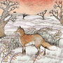 'Fox In The Fields' Print, thumbnail 3 of 3