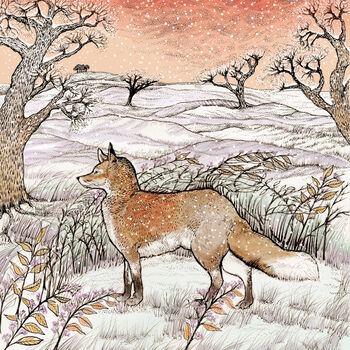 'Fox In The Fields' Print, 3 of 3