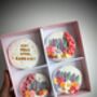 Personalised Wild Flower Biscuit Gift Box And Wild Flower Greetings Card, thumbnail 1 of 8