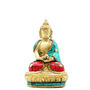 Brass Buddha Figure Amitabha 9cm, thumbnail 1 of 4