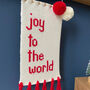 'Joy To The World' Christmas Wall Hanging, thumbnail 4 of 4