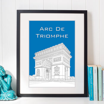 Arc De Triomphe Paris Print, 3 of 3