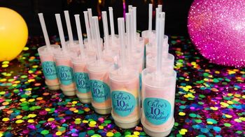 Personalised Candy Floss Push Pops X10 Fairground Party, 3 of 9