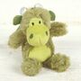 Mini Dragon Soft Toy With Personalised Heart, Boxed, thumbnail 1 of 5