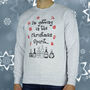I'm Getting In The Christmas Spirit Sweatshirt, thumbnail 1 of 6