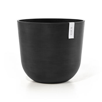 Ecopots Oslo Round Pot Made From Recycled Plastic, 7 of 12