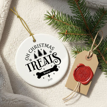 Personalised Dog Pet Christmas Bauble, 3 of 10