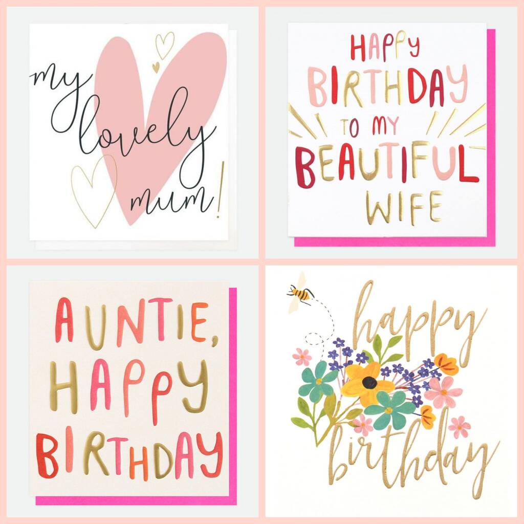 Personalised Birthday Gift Set For Her By Beatrice & Barley