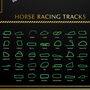 British Isles Horse Racing Scratch Off Map, thumbnail 5 of 5