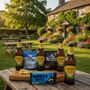 Cider Pub In A Box Gift Hamper Thachers Gold, Henry Westons, Hawkstone Cider Or Thatchers Apple And Blackcurrant With Pub Snacks, thumbnail 1 of 4