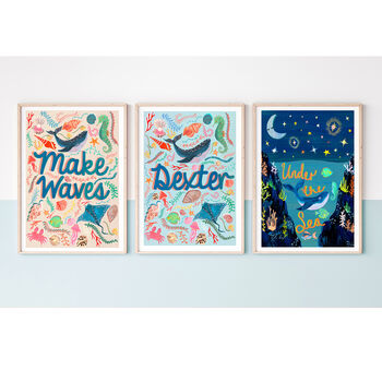 Under The Sea Print Set, 7 of 11