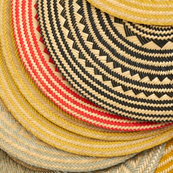 Natural Black Zizag Placemats Set Of Four, 3 of 4