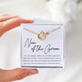 Nan Of The Groom Necklace – Wedding Gift For Nan, Sentimental Family Jewellery, Meaningful Present For Grandmother, thumbnail 1 of 8